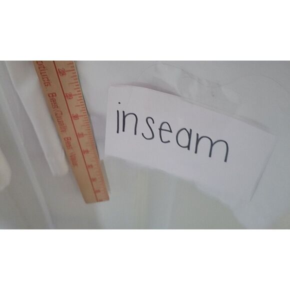 J. Crew Pleated Button-Front Pant in Chino High Rise White Size Tall 10 BZ698 - Picture 11 of 11